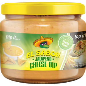 EL SABOR nacho dip сос сирене и халапеньо 300 гр.